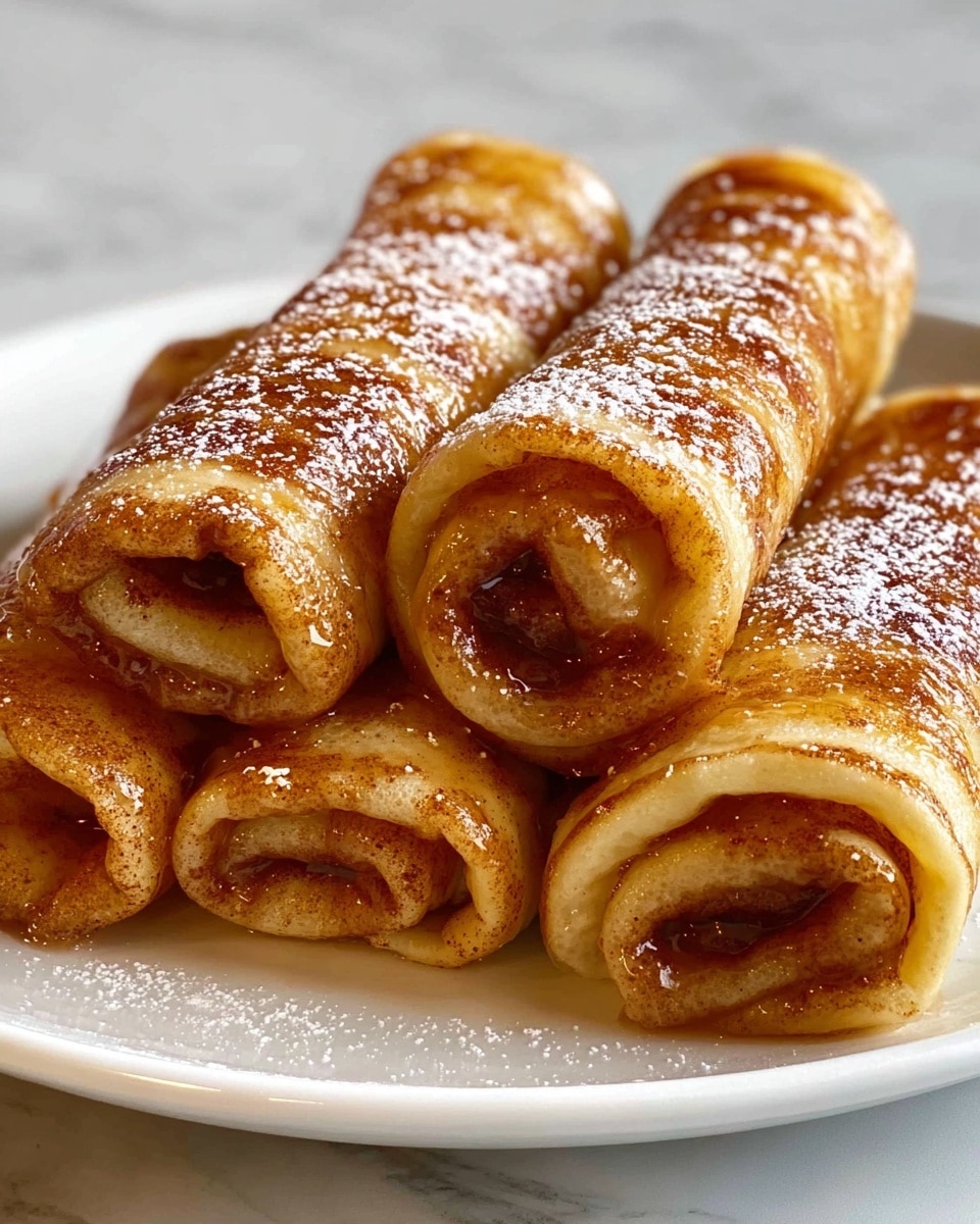 Cinnamon Roll French Toast Roll-Ups Recipe