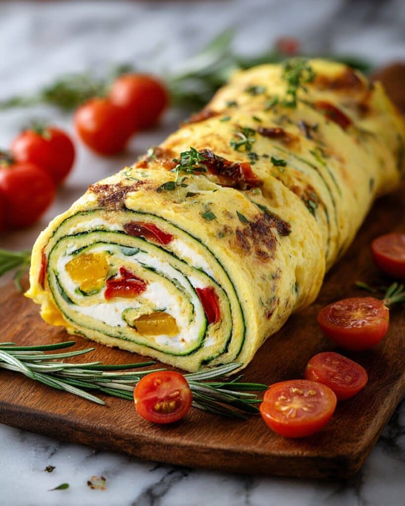 Zucchini and Ricotta Vegetable Roll Recipe