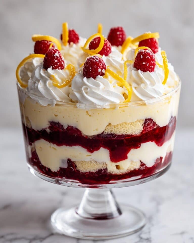 Lemon Raspberry Trifle Recipe