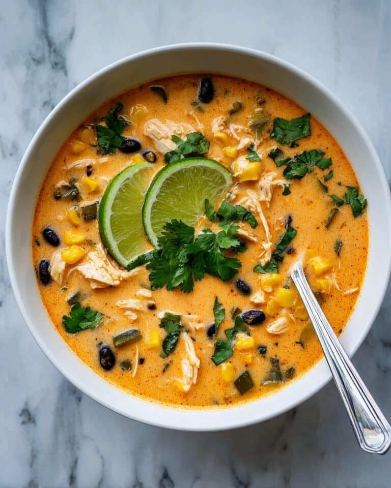Easy Chicken, Poblano, and Black Bean Soup Recipe