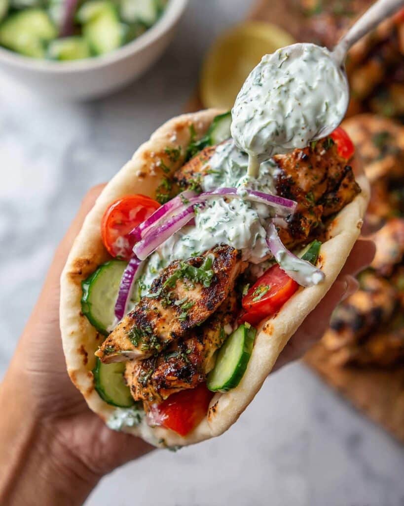 Juicy and Tender Greek Chicken Souvlaki Skewers Recipe