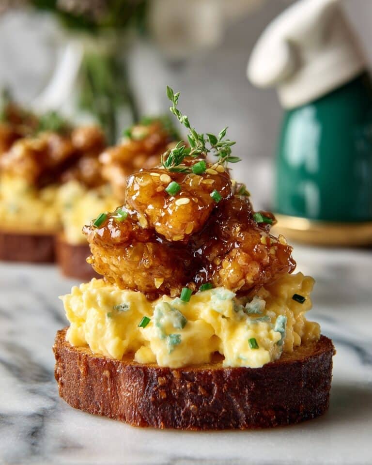 Soul Food Deviled Eggs with Crispy Fried Chicken Recipe