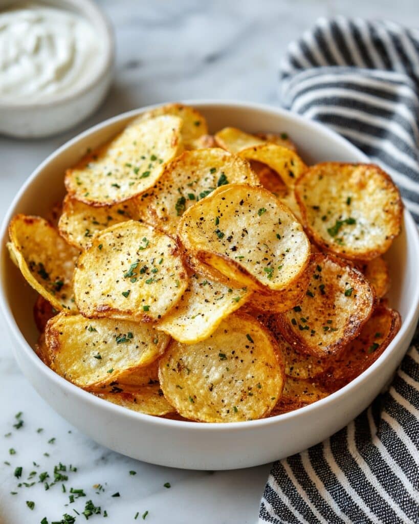 Mouthwatering Air Fryer Cottage Cheese Chips for Guilt-Free Snacking Recipe