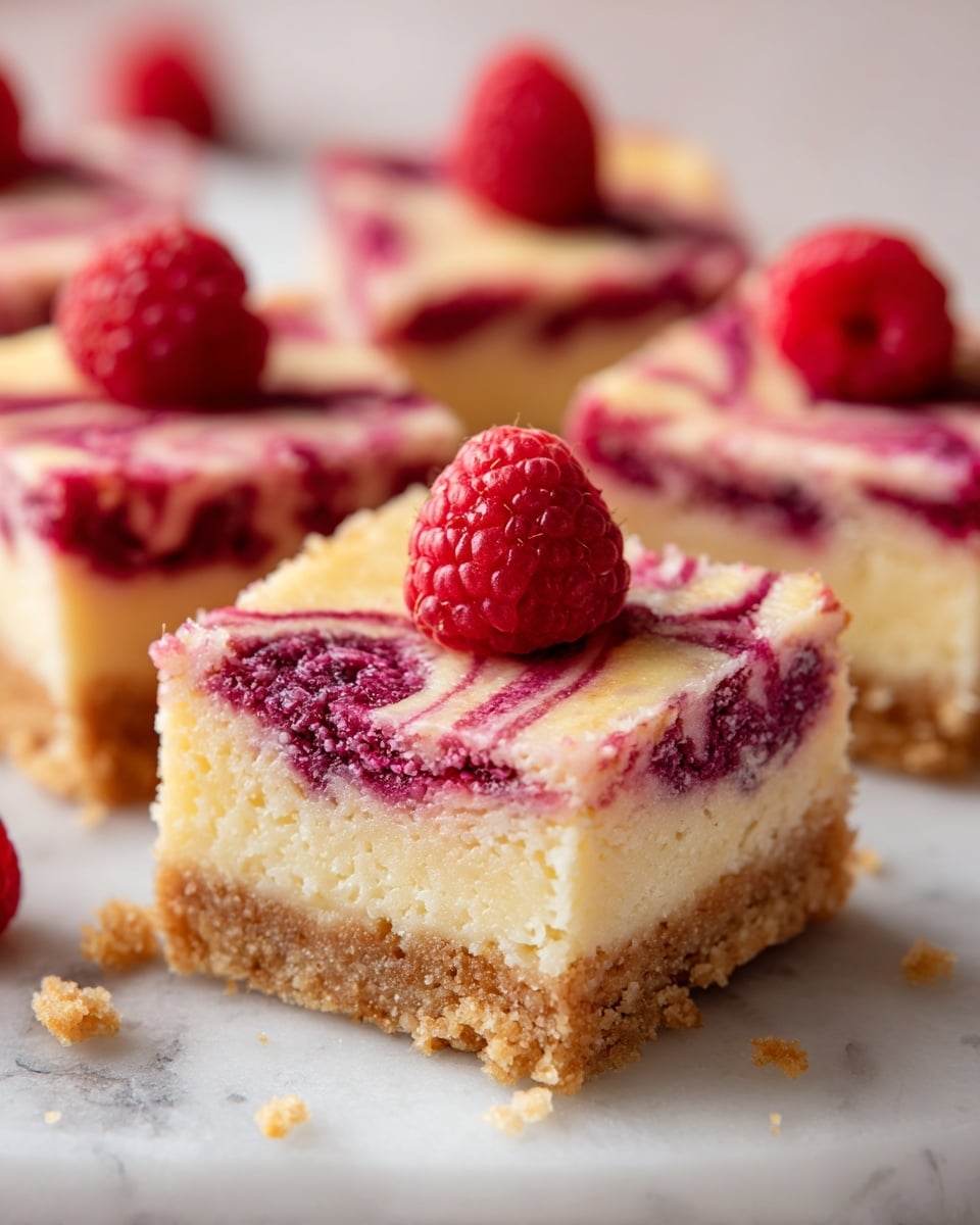 Lemon Raspberry Swirl Bars Recipe
