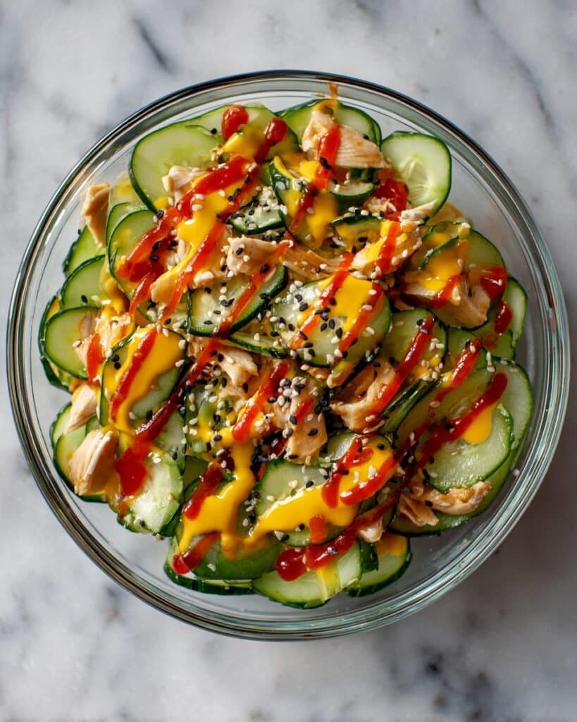 California Roll Cucumber Salad: Fresh, Easy, Low-Carb Delight Recipe