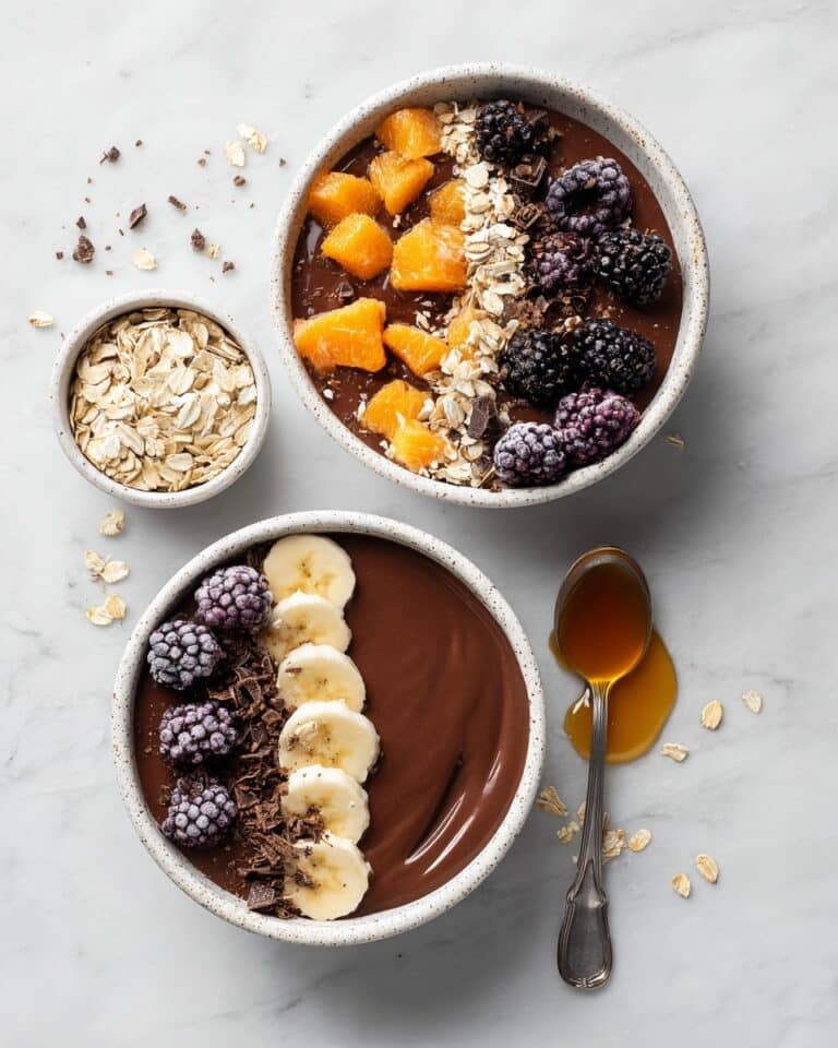 Salted Caramel Smoothie Bowls for a Sweet Guilt-Free Treat Recipe
