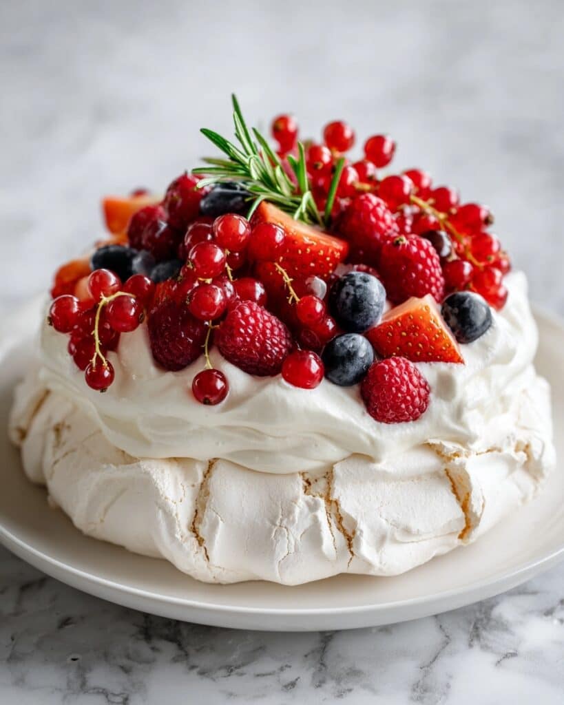 Christmas Pavlova Recipe