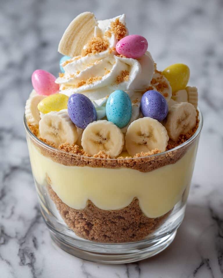 Easter Banana Pudding Cups Recipe