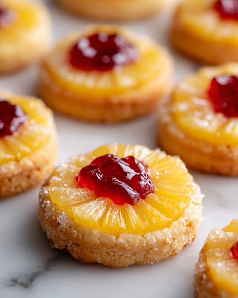 Pineapple Upside Down Sugar Cookies Recipe