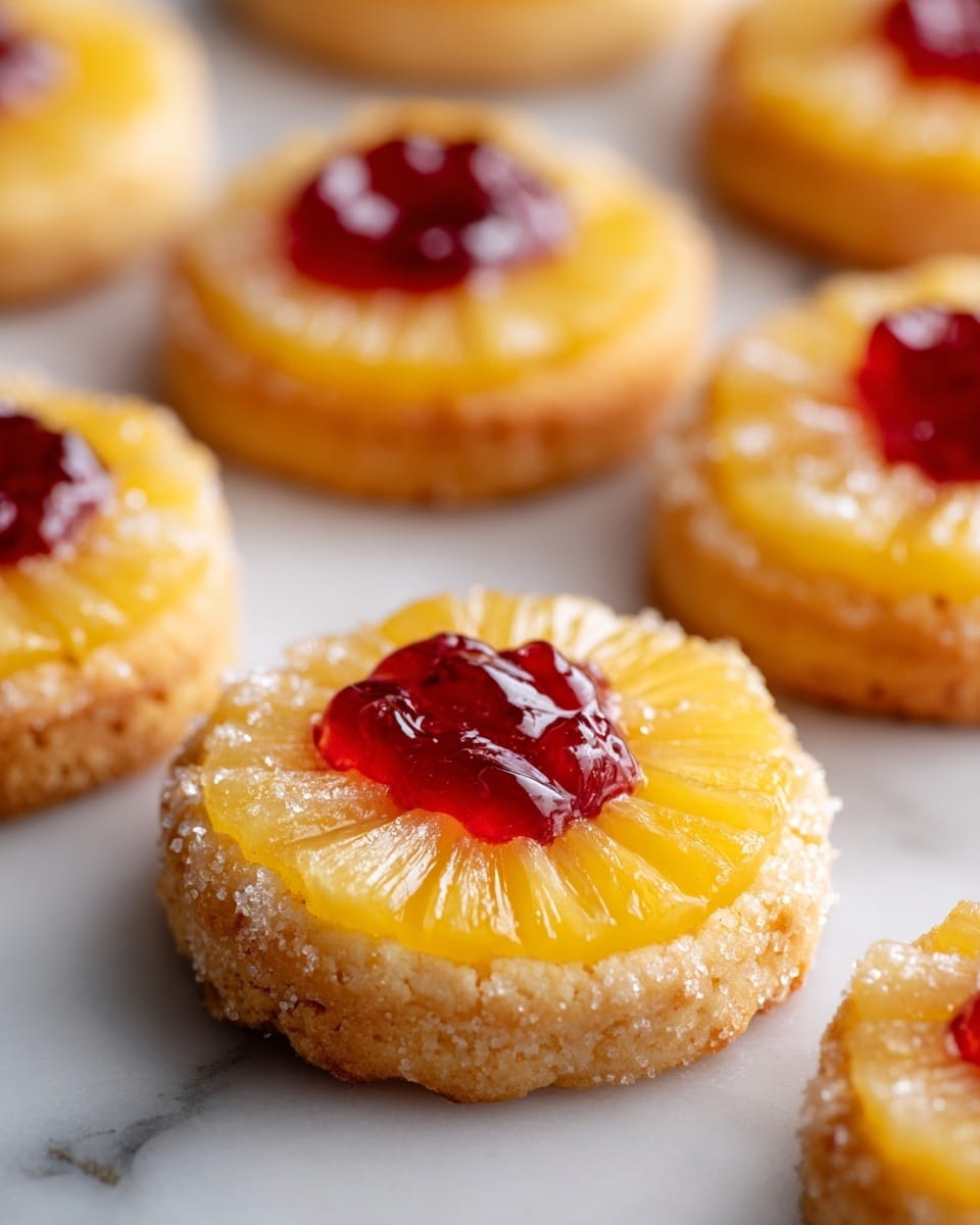 Pineapple Upside Down Sugar Cookies Recipe
