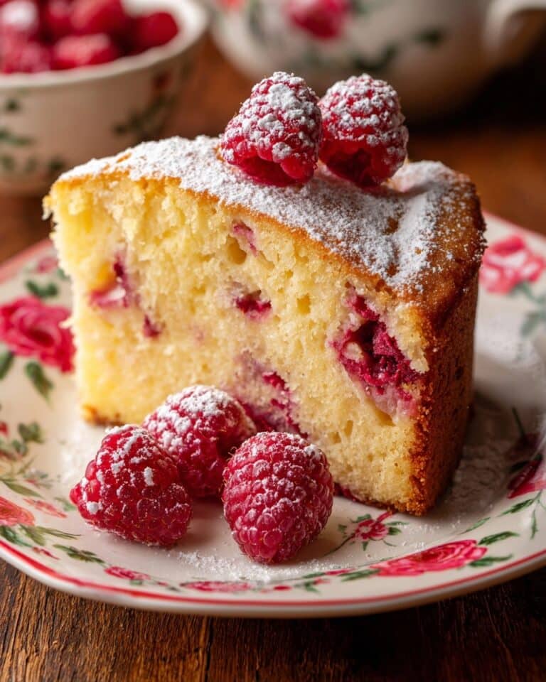 Raspberry Lemon Loaf Cake Recipe