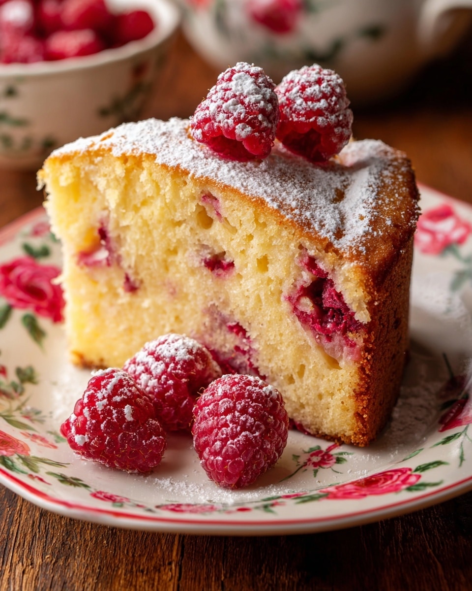 Raspberry Lemon Loaf Cake Recipe