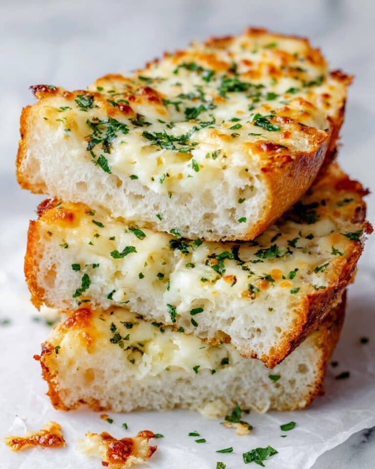 Greek Yogurt Garlic Bread Recipe