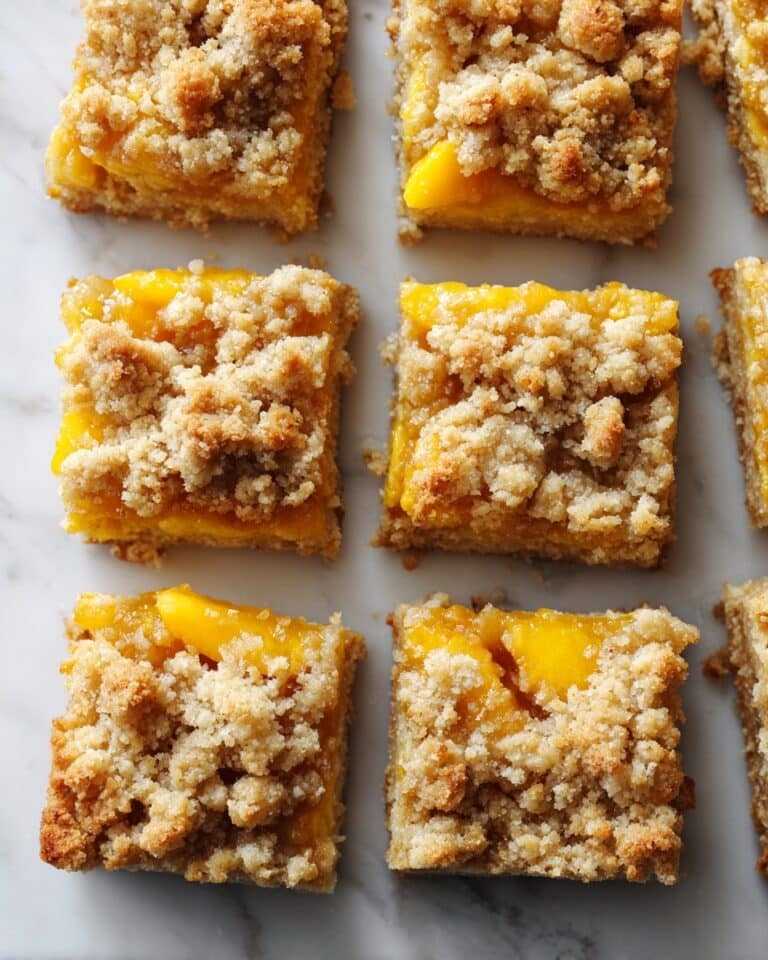 Peaches and Cream Bars Recipe