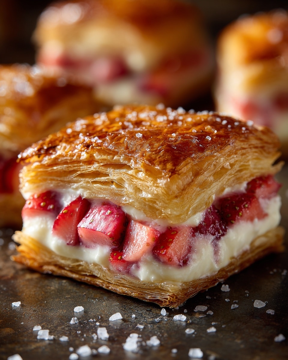 Rhubarb Cream Cheese Puff Pastries You’ll Fall in Love With Recipe