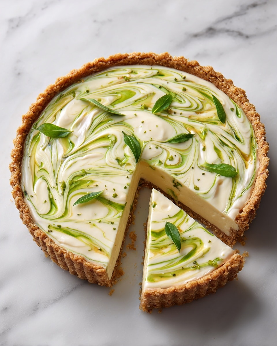 Shamrock Swirl Pie Recipe