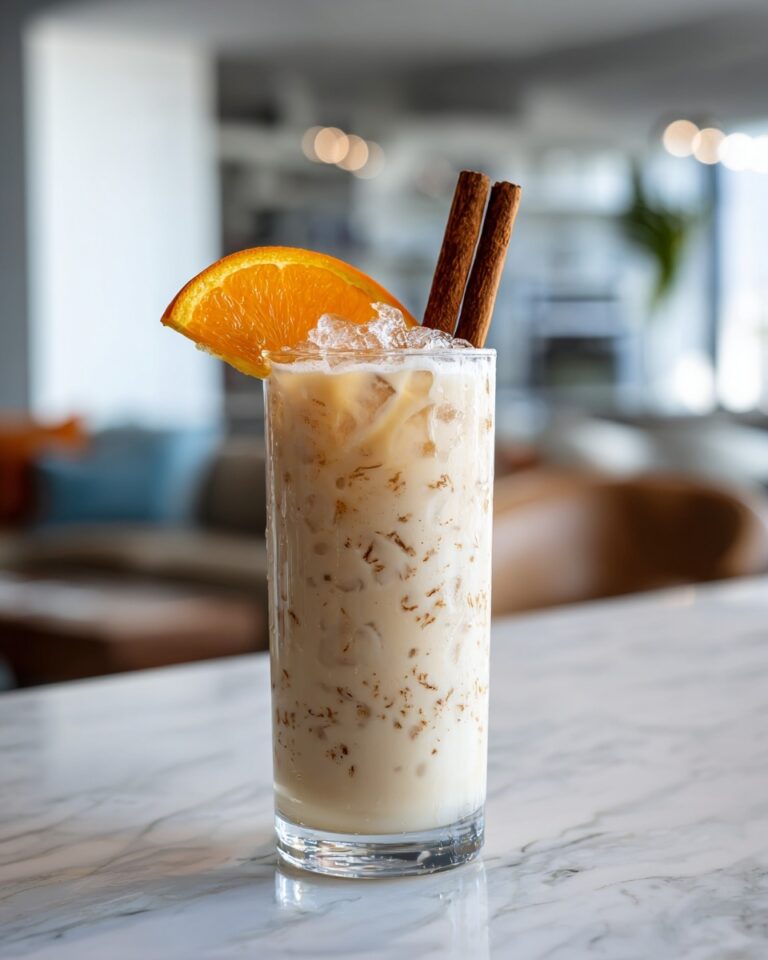 Iced Orange Cinnamon Milk Tea Recipe