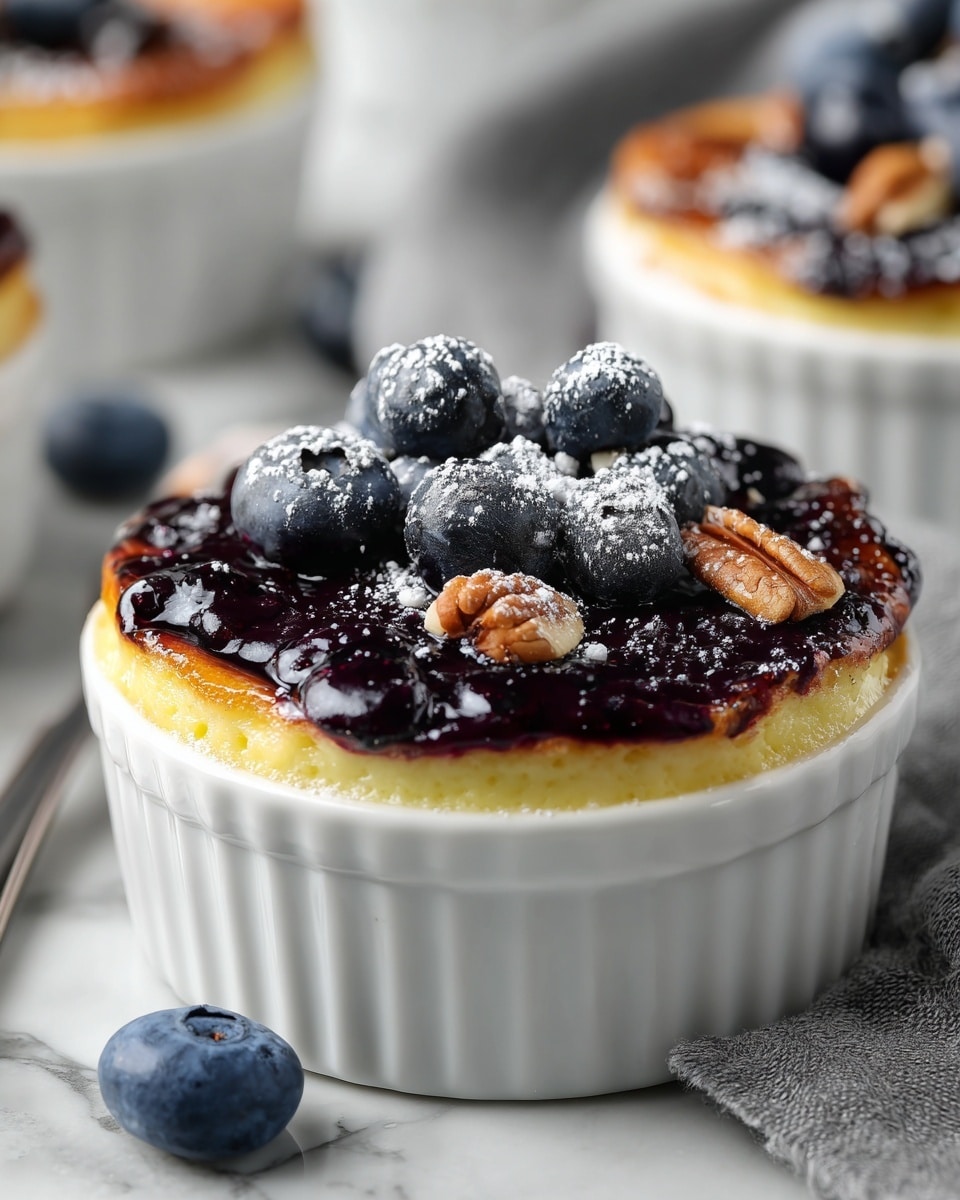 Baked Blueberry Cottage Cheese Breakfast Bowls for Energizing Mornings Recipe